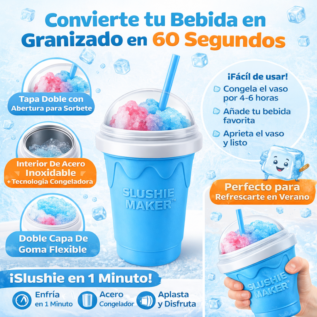 TryCupo™ | Vaso Mágico para Granizados Instantáneos